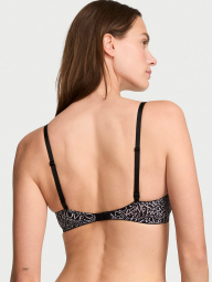 Бюстгальтер Push-Up Victoria's Secret с принтом 1162282817 (Черный/Белый 38C)