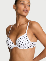 Бюстгальтер Push-Up Victoria's Secret з принтом 1162331411 (Білий 34A)