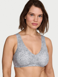 Бюстгальтер без косточек Victoria's Secret лиф-топ 1162313577 (Серый M)