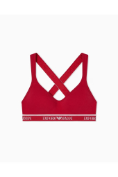 Женский бралетт Emporio Armani с логотипом 1162475268 (Красный S)