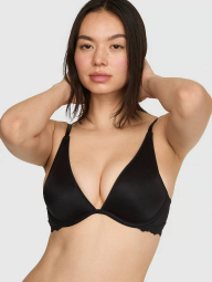 Бюстгальтер Victoria's Secret Pink лиф 1162548857 (Черный 34C)