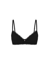 Бюстгальтер с кружевной отделкой Victoria's Secret 1162605569 (Черный 34A)
