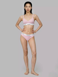 Бюстгальтер Calvin Klein бра с эластичными бретелями 1162856612 (Розовый XS)