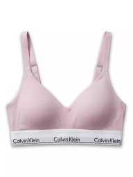Бюстгальтер Calvin Klein бра с эластичными бретелями 1162856612 (Розовый XS)