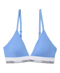 Бралетт Calvin Klein топ триангл 1162862360 (Голубой L)