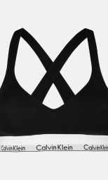 Комплект белья Calvin Klein бралетт топ и трусики бикини 1162864248 (Черный XL)