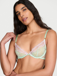 Кружевной бюстгальтер Victoria's Secret 1162930720 (Зеленый 34C)