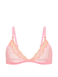 Кружевной бралетт Victoria's Secret 1162932776 (Розовый L)