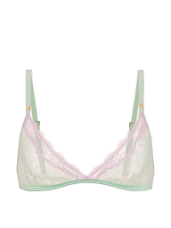 Кружевной бралетт Victoria's Secret 1163002725 (Зеленый L)
