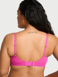 Бюстгальтер-балконет Victoria's Secret з мереживом 1163088238 (Рожевий 34B)