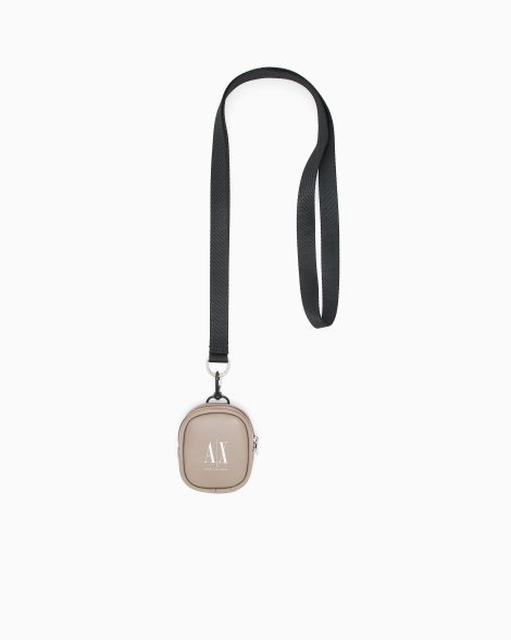 Чехол для наушников Armani Exchange с ремешком 1159854145 (Коричневый One Size)