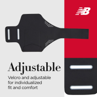 Чехол для телефона New Balance для спорта 1159838312 (Черный One size)