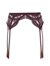 Пояс для чулок Victoria's Secret 1159855861 (Бордовый XL/XXL)