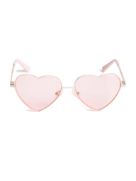 Детские солнцезащитные очки Guess в форме сердца 1159804344 (Розовый, One Size)
