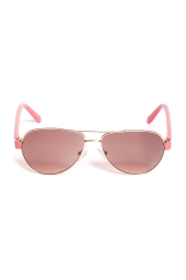 Детские солнцезащитные очки-авиаторы Guess 1159810233 (Розовый, One Size)