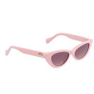 Детские солнцезащитные очки Cat Eye Guess со принтом на дужках 1159832907 (Розовый One Size)