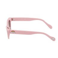 Детские солнцезащитные очки Cat Eye Guess со принтом на дужках 1159832907 (Розовый One Size)