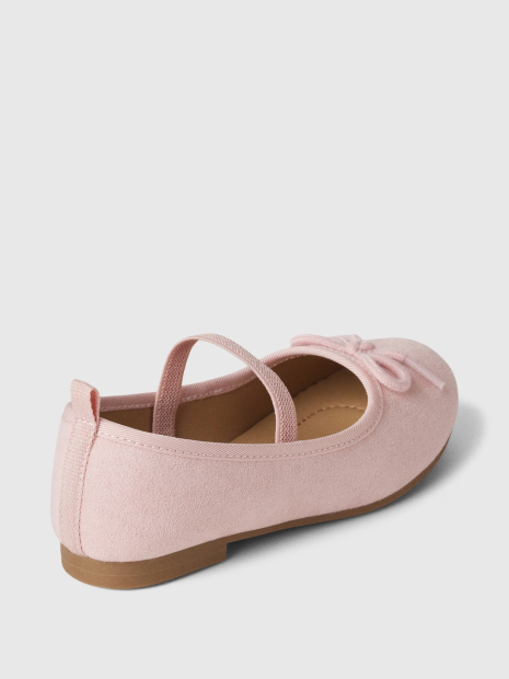 Детские балетки GAP с бантиком 26 (9 US) 16 см Розовый 1159837358