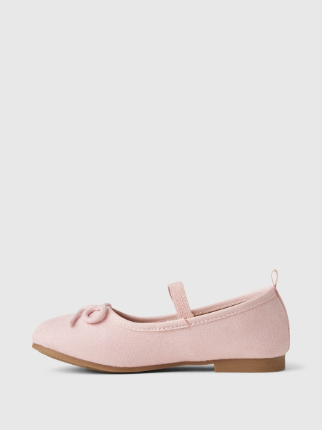 Детские балетки GAP с бантиком 26 (9 US) 16 см Розовый 1159837358