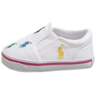 Детские мягкие слипоны Polo Ralph Lauren с логотипом 1159804447 (Белый, 19)