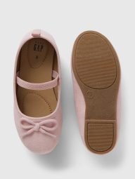 Детские балетки GAP с бантиком 26 (9 US) 16 см Розовый 1159837358