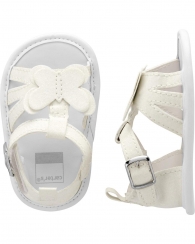 Белые детские сандалии пинетки Carters босоножки art702412 (размер EUR 19)