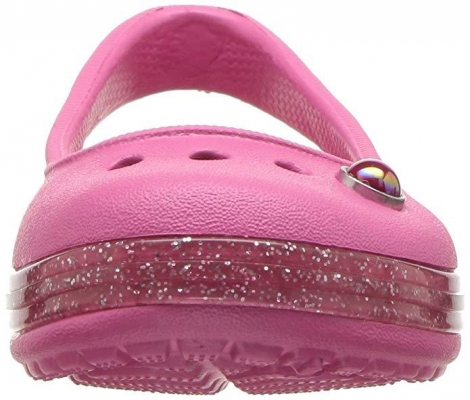 Розовые детские сабо Crocs art537391 сандалии (размер EUR 25-26)