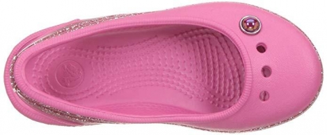 Розовые детские сабо Crocs art537391 сандалии (размер EUR 25-26)