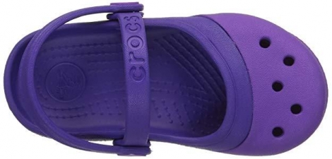 Фиолетовые детские Crocs клоги art687769 (размер EUR 24-25)