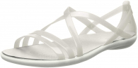 Детские сандалии Crocs art255052 босоножки для девочки (Белый, размер 33-34)