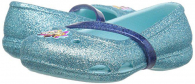 Аквашузы туфельки детские с блестками Crocs art253119 (Голубой, размер 22-23)
