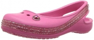 Розовые детские сабо Crocs art537391 сандалии (размер EUR 25-26)