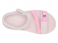 Детские сандалии Crocs на липучке art153074 босоножки (размер EUR 19-20)