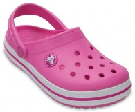 Сандалии детские закрытые Crocs сабо art625840 (Розовый, размер 22-23)