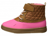 Коричнево-розовые детские ботинки Carter's art548204 (размер EUR 23, стелька 15,2)