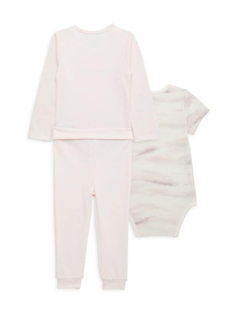 Детский комплект Calvin Klein боди и штаны 1159809319 (Розовый, 0-3M)