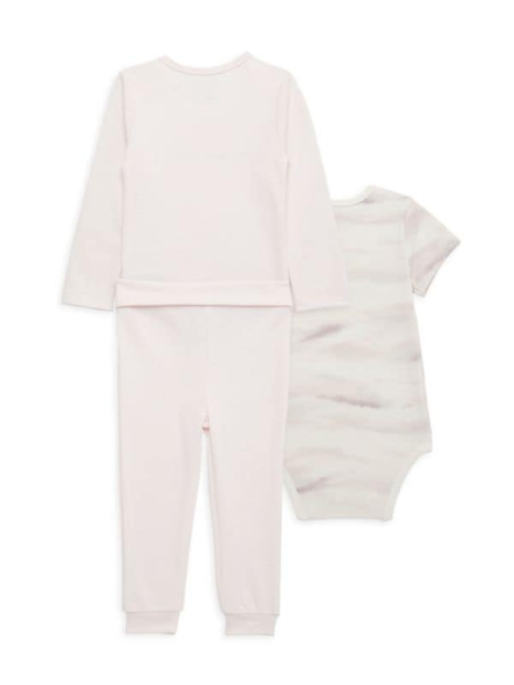 Детский комплект Calvin Klein боди и штаны 1159809320 (Розовый, 3-6M)