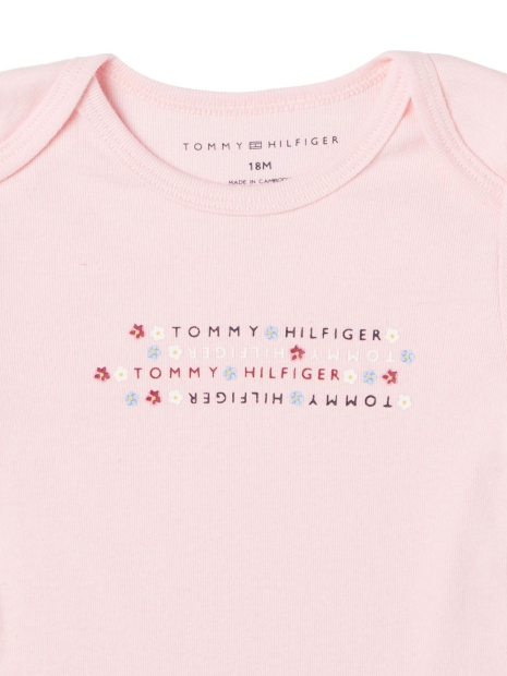 Дитячий набір боді Tommy Hilfiger короткий рукав 4шт 1159822085 (Різні кольори 12M)