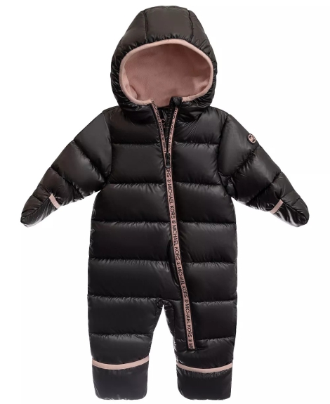 Комбінезон дитячий Michael Kors теплий 1159827102 (Чорний 0-6M)