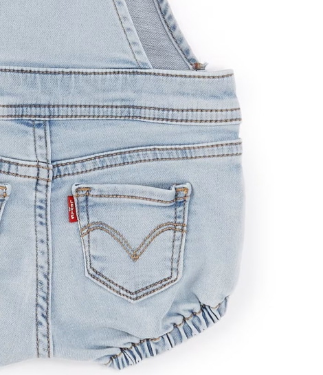Дитячий джинсовий комбінезон Levi's 1159828264 (Блакитний 3M)