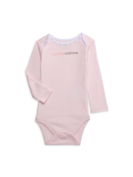 Дитячий комплект Calvin Klein з логотипом 1159828967 (Рожевий 3-6M)