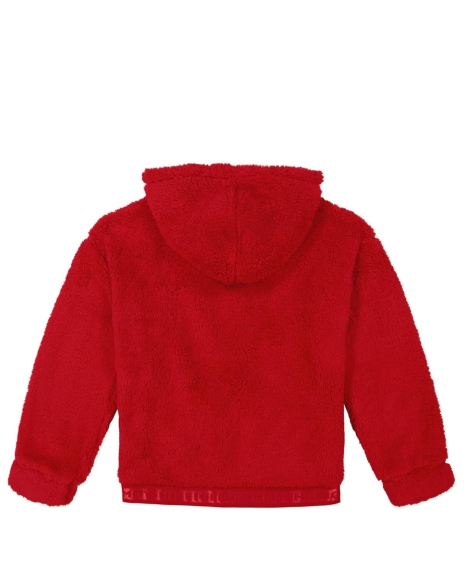 Дитяча хутряна куртка Tommy Hilfiger жіноча толстовка 1159829588 (Червоний 24M)
