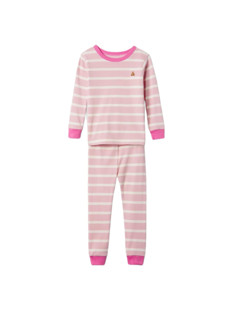 Детская пижама GAP лонгслив и штаны 1159832381 (Розовый 18-24M)