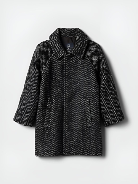 Дитяче пальто GAP 1159835213 (Сірий 18-24M)