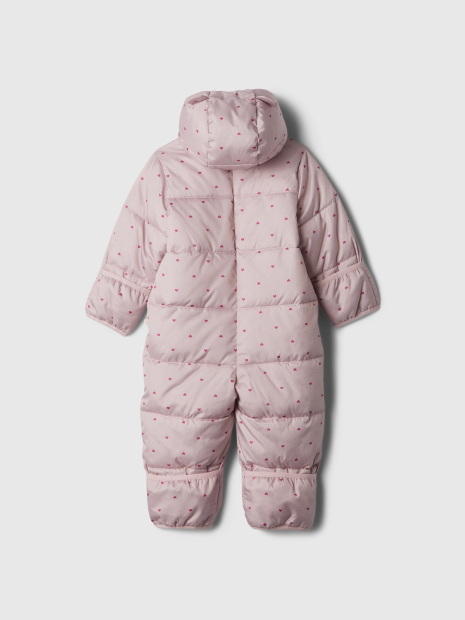 Комбінезон дитячий GAP теплий 1159836776 (Рожевий 0-3M)