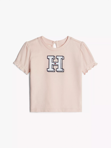 Детская футболка Tommy Hilfiger 1159836611 (Розовый 12M)