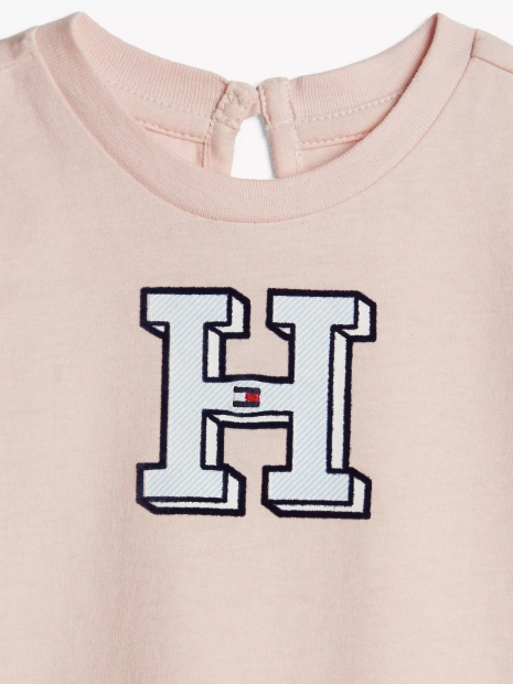 Детская футболка Tommy Hilfiger 1159836611 (Розовый 12M)