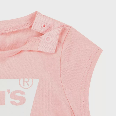 Дитяча футболка Levi's з логотипом 1159837086 (Рожевий 18M)
