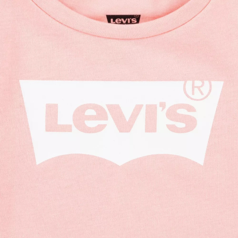 Дитяча футболка Levi's з логотипом 1159837086 (Рожевий 18M)