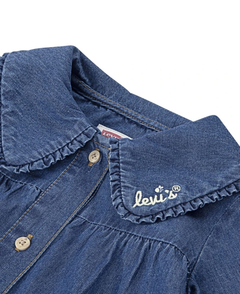 Дитячий комплект Levi's сорочка та легінси 1159837212 (Синій/Бежовий 116-122)